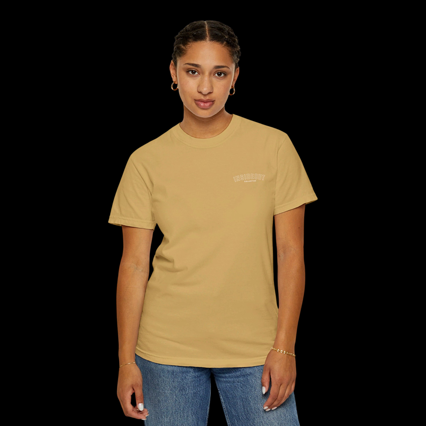 Happy To Be Here Distressed Tee