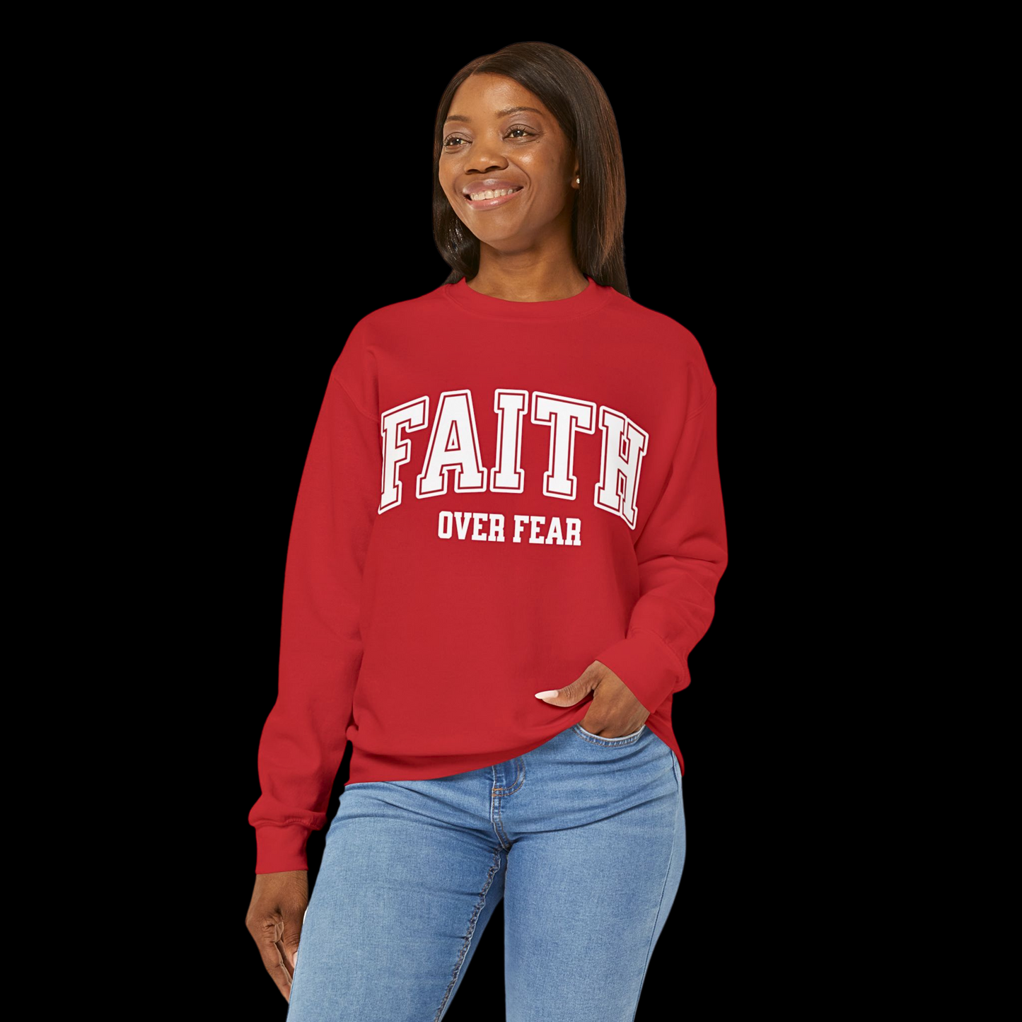 Faith Over Fear Crewneck
