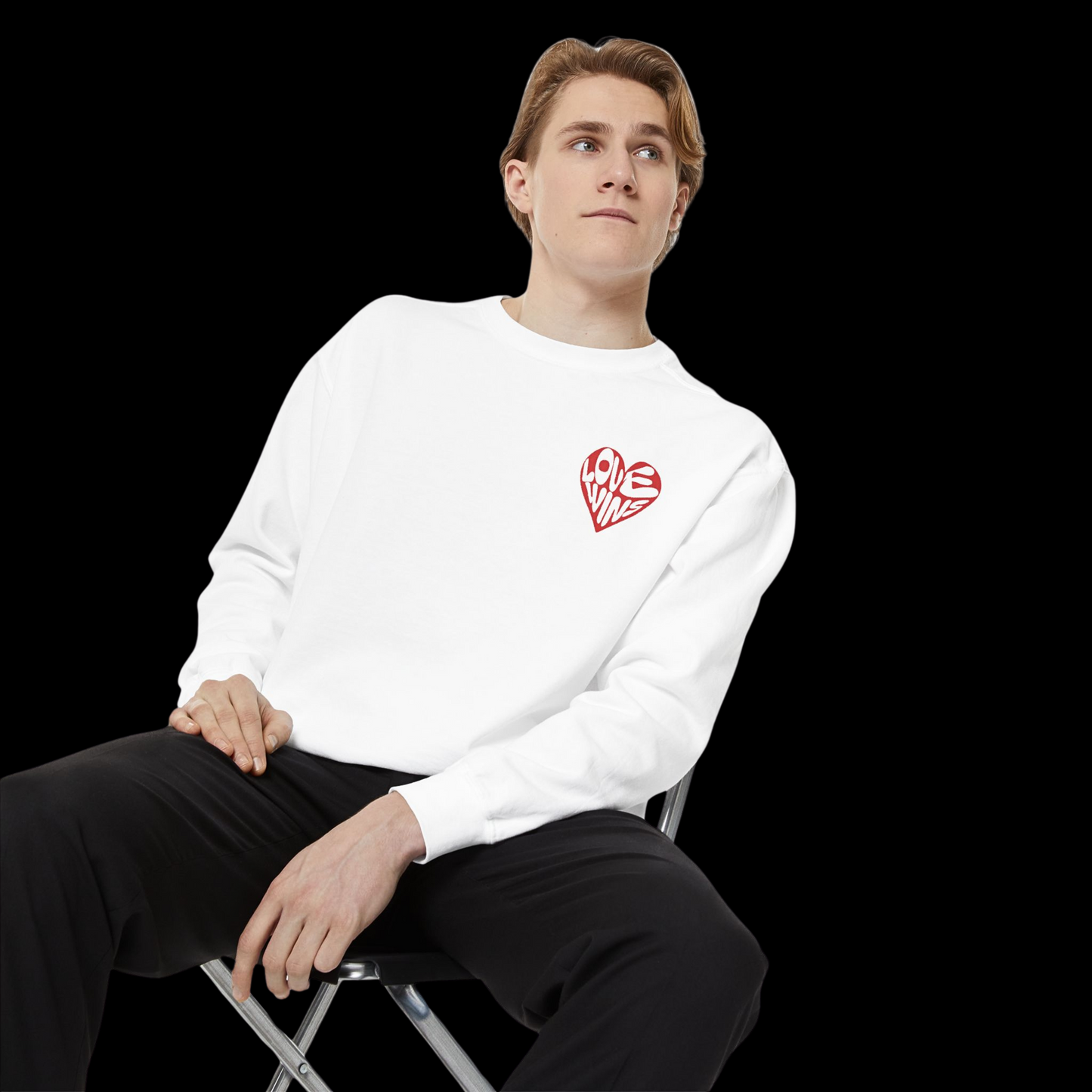 Love Wins Crewneck