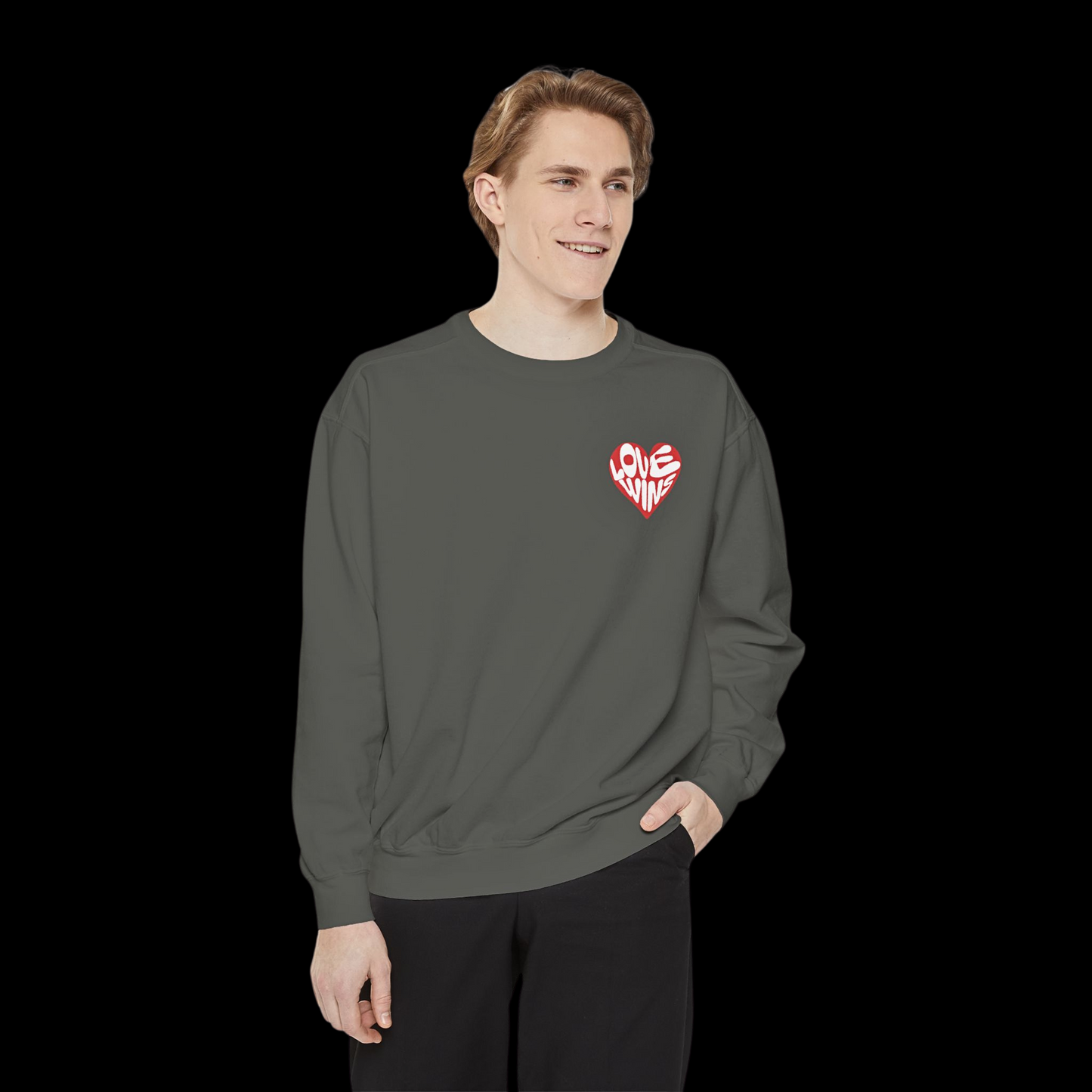 Love Wins Crewneck