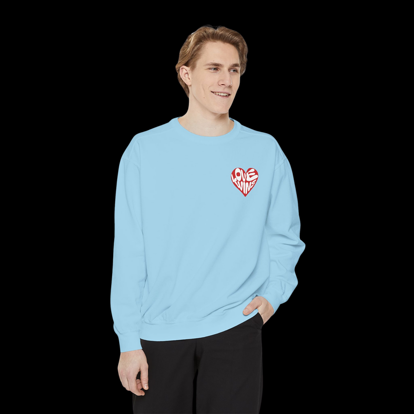 Love Wins Crewneck