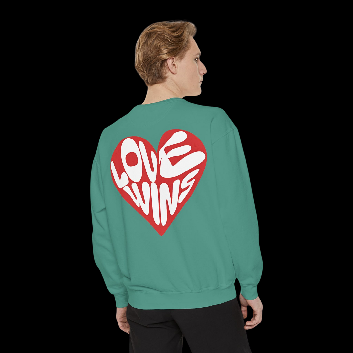 Love Wins Crewneck