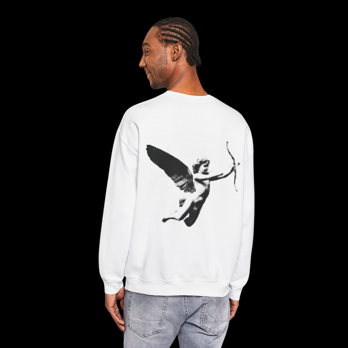 Heaven Sent Cupid Crewneck