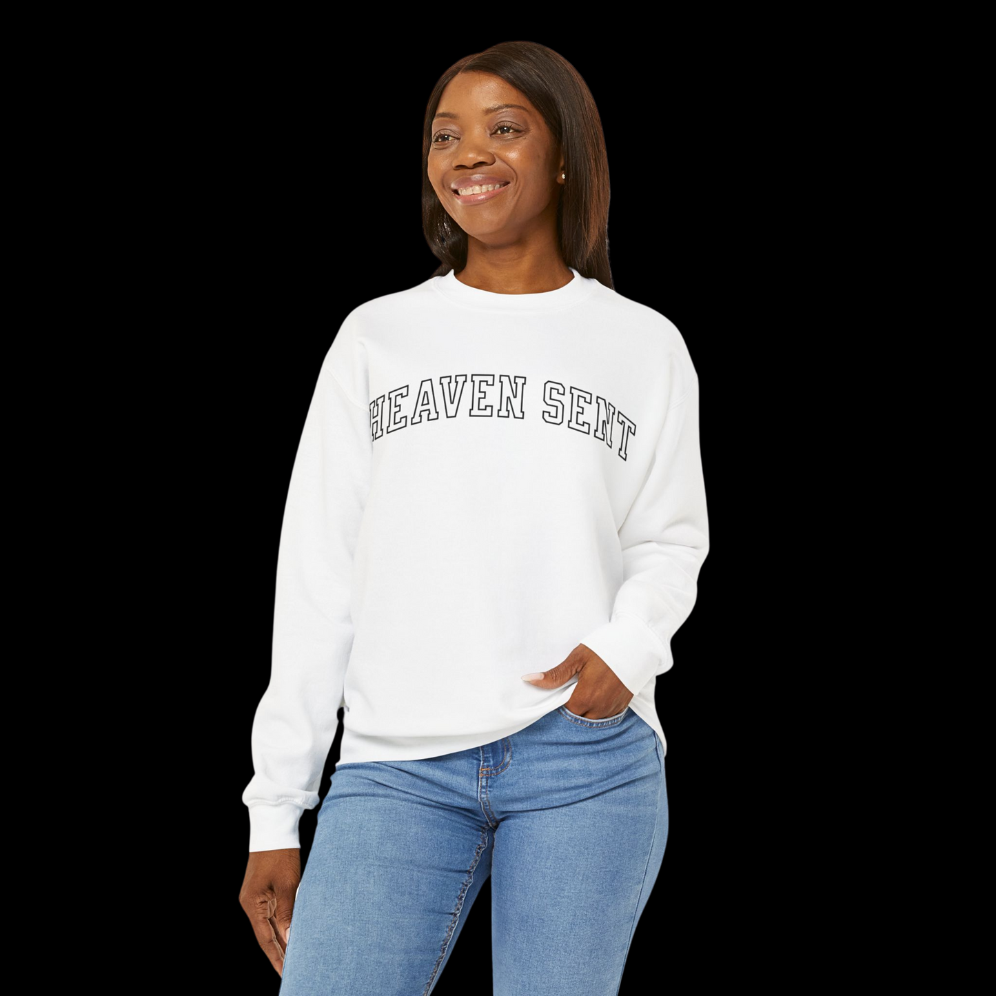 Heaven Sent Cupid Crewneck