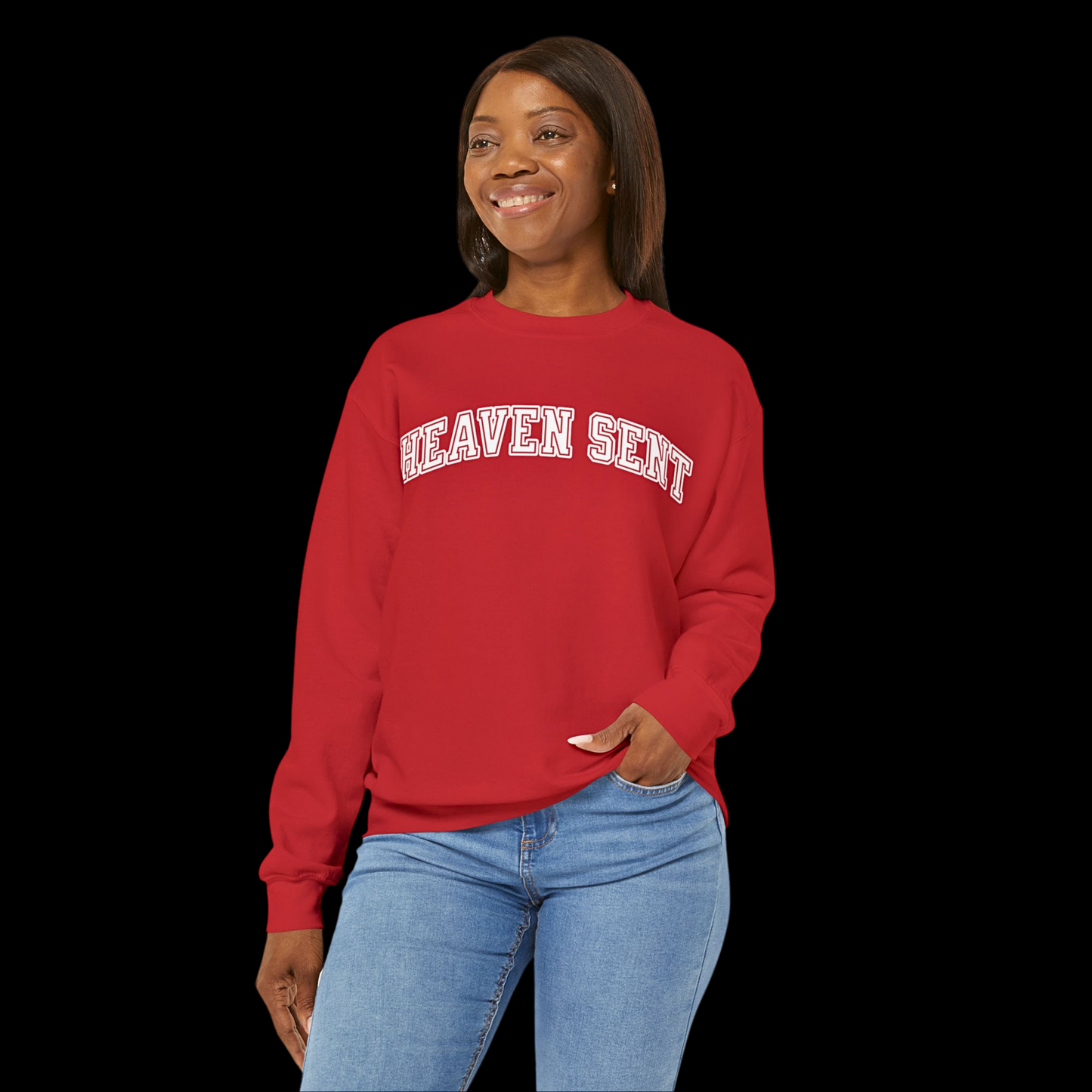Heaven Sent Cupid Crewneck