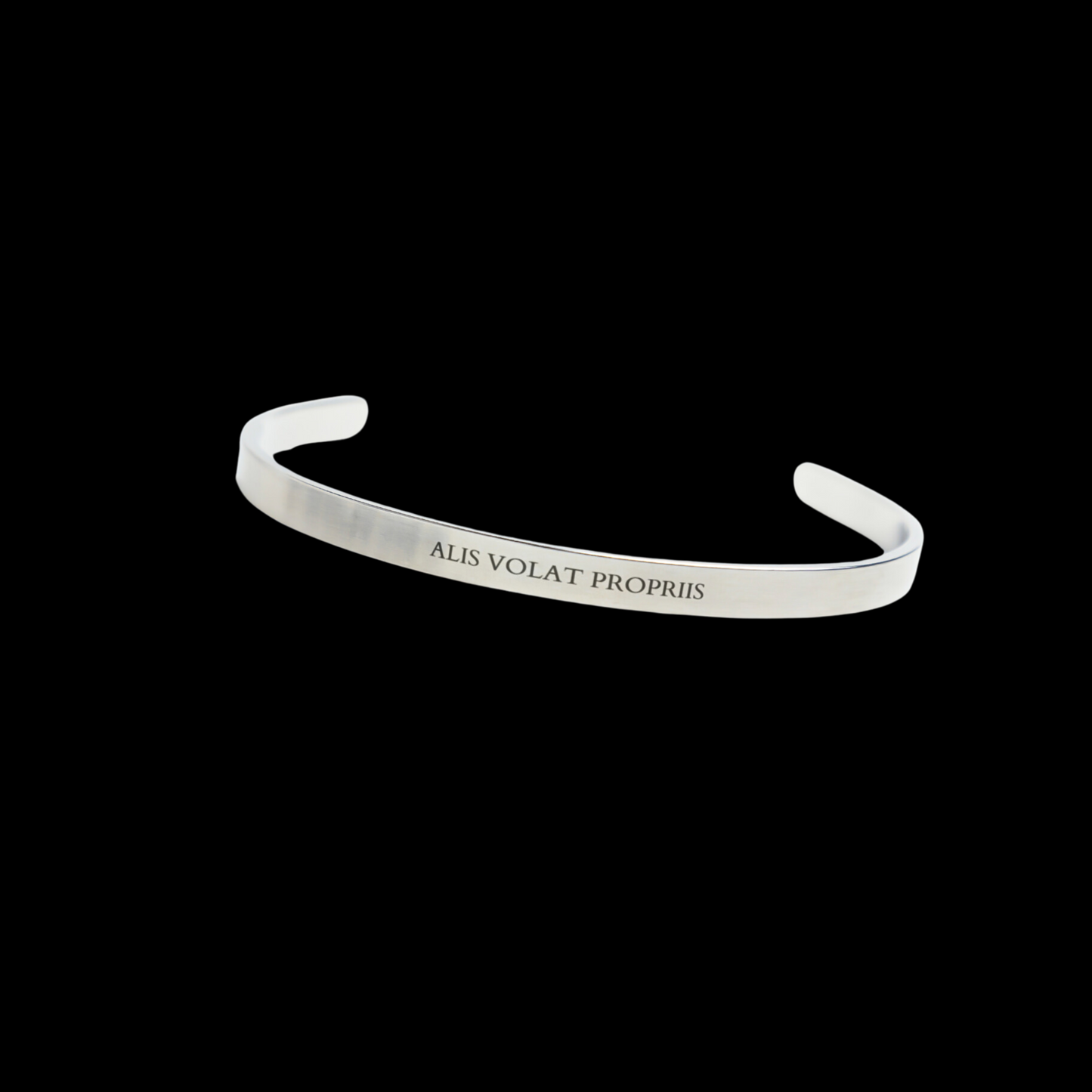 Alis Volat Propriis: She Flies With Her Own Wings Bracelet
