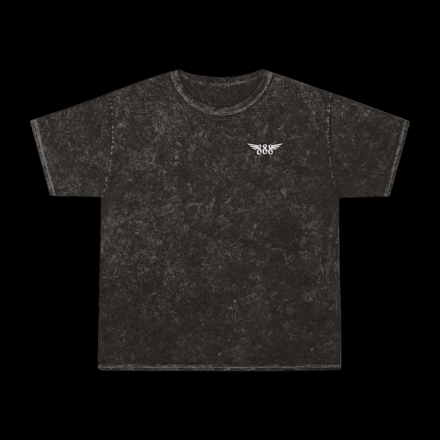 888 Angel Number Mineral Wash Tee