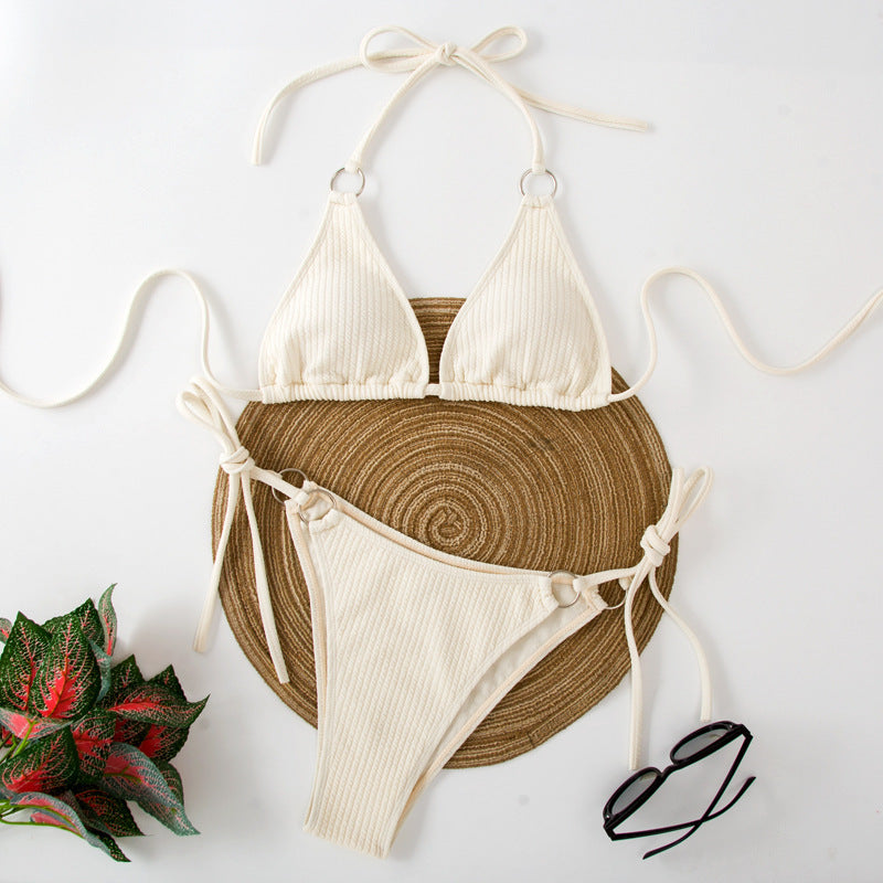 Ring Ribbed Bikini