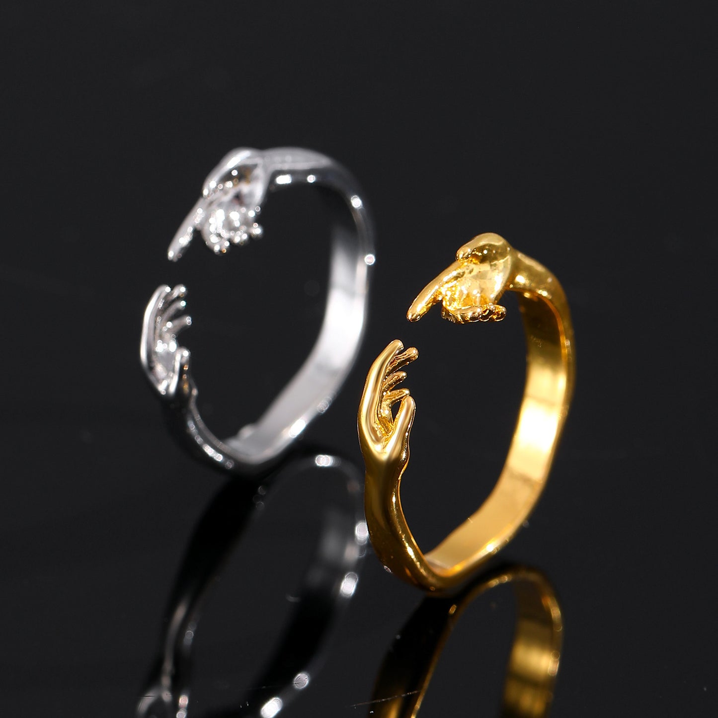 The Creation Of Adam Hands Ring