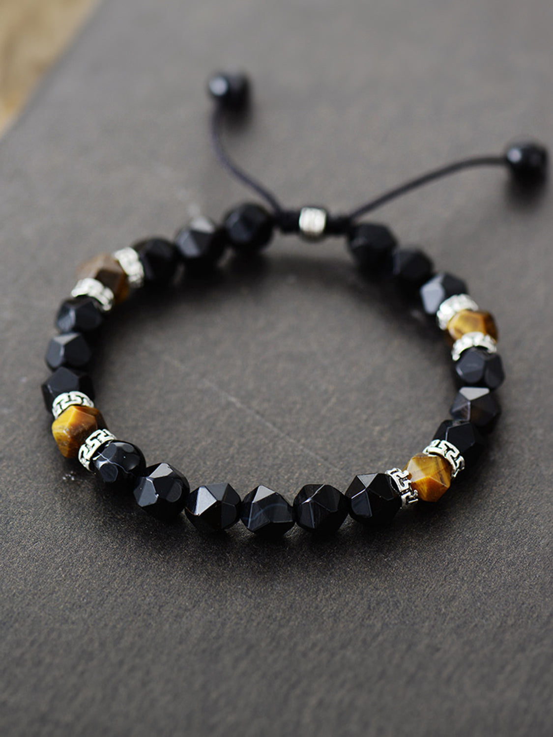 Adjustable Natural Stone Bracelet