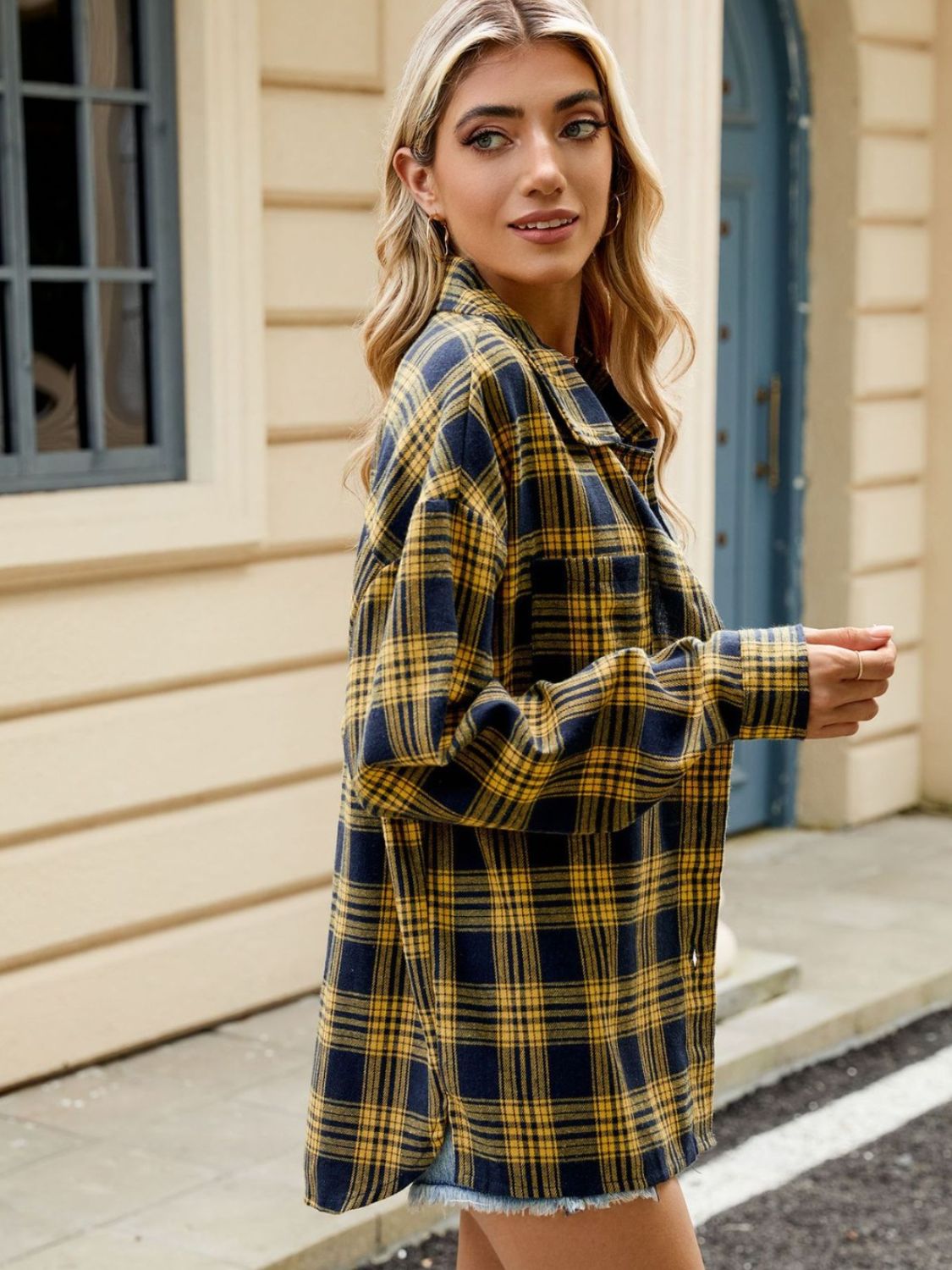 Plaid Long Sleeve Shirt