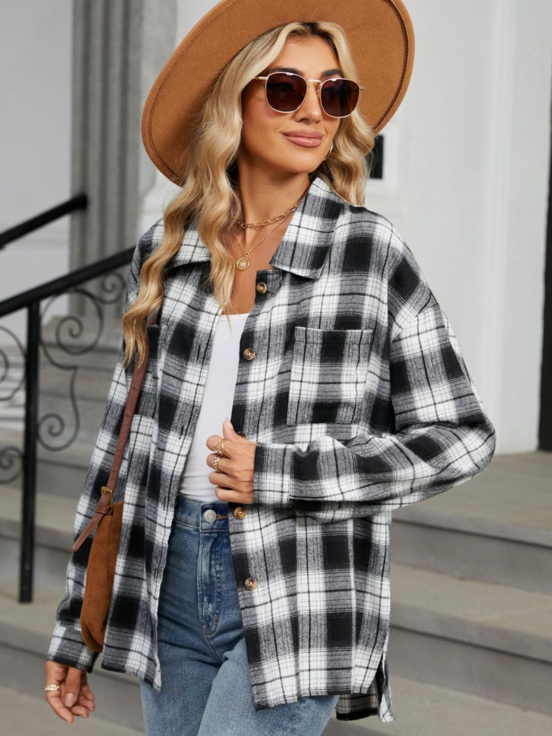Plaid Long Sleeve Shirt