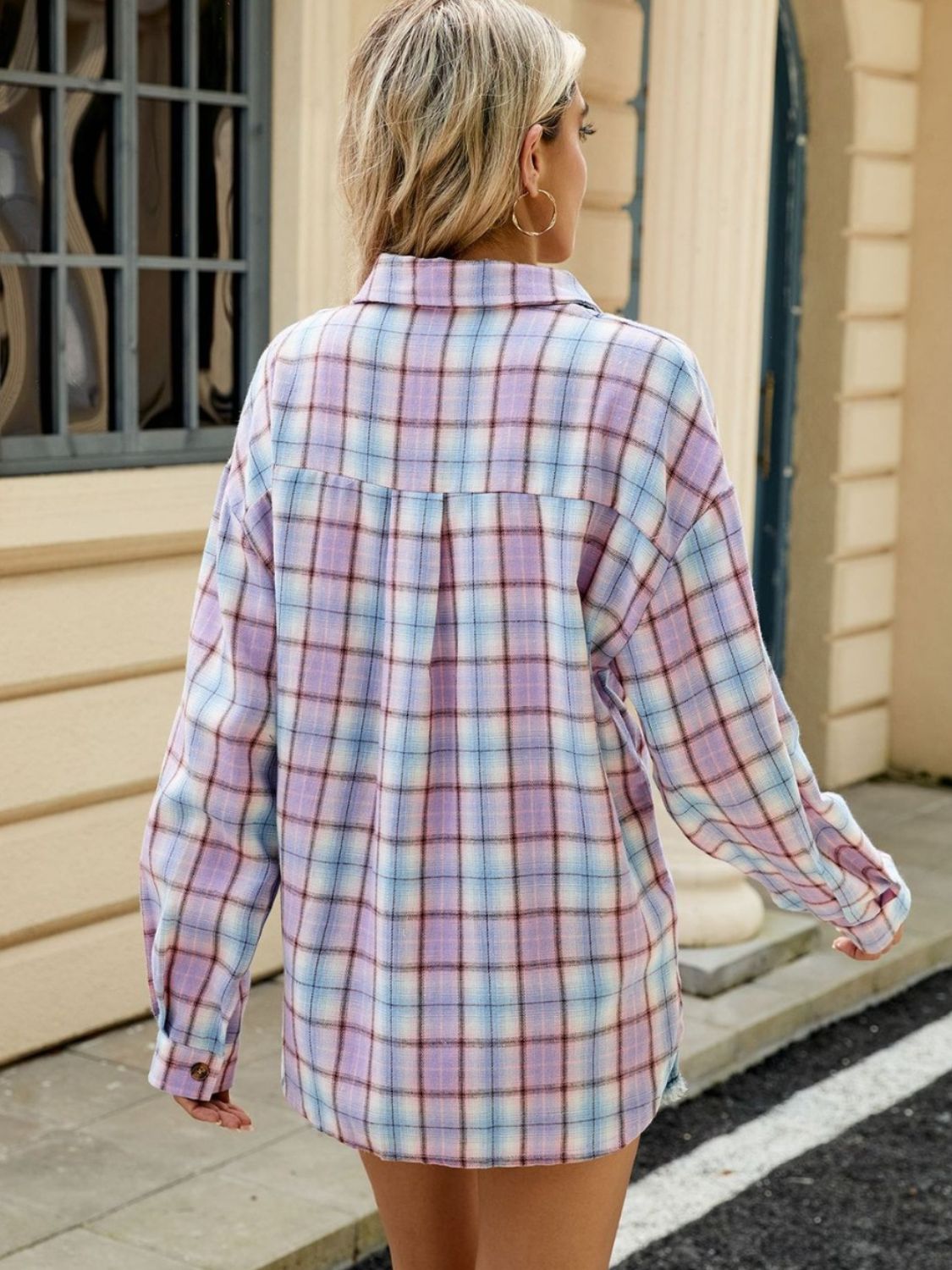 Plaid Long Sleeve Shirt