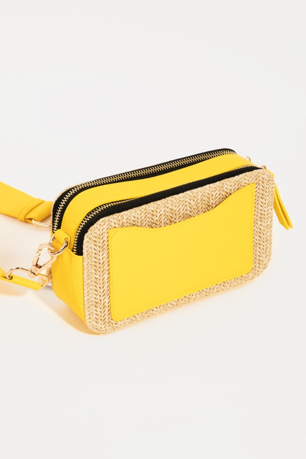 Straw Crossbody Bag