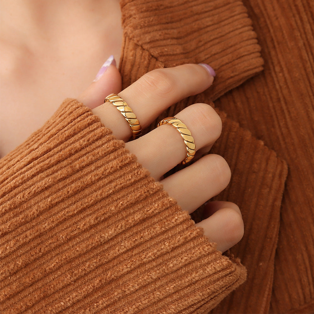 Stackable Gold-Plated Ring