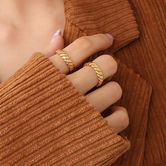 Stackable Gold-Plated Ring