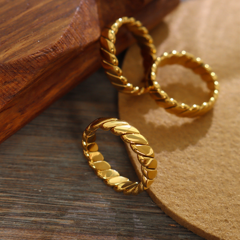 Stackable Gold-Plated Ring