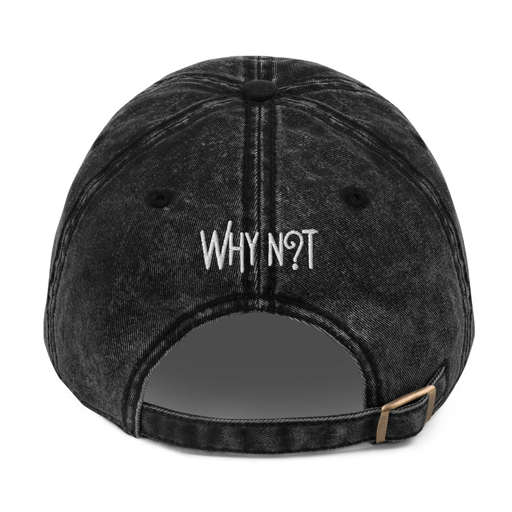 The Why Not Vintage Embroidered Hat