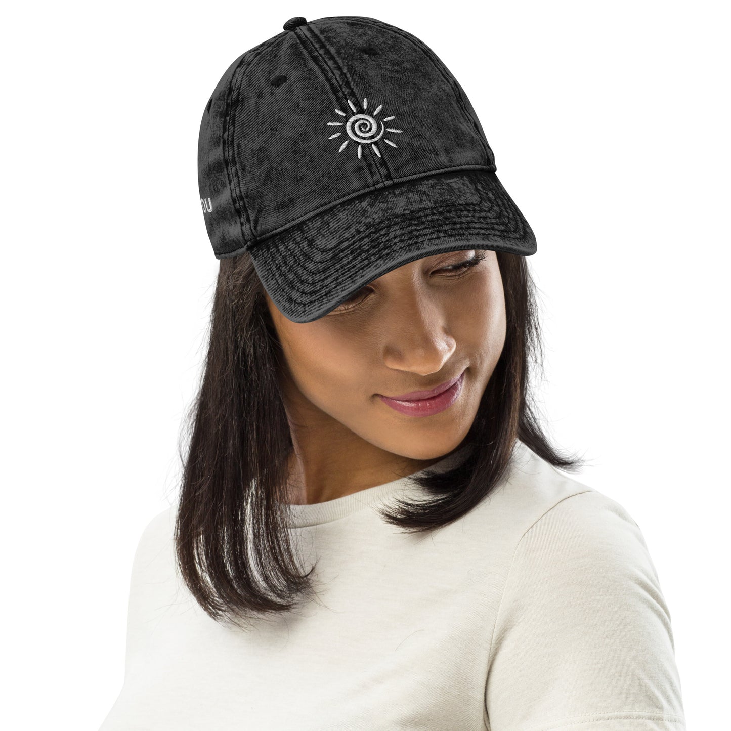 Love You To The Sun & Back Embroidered Vintage Cap
