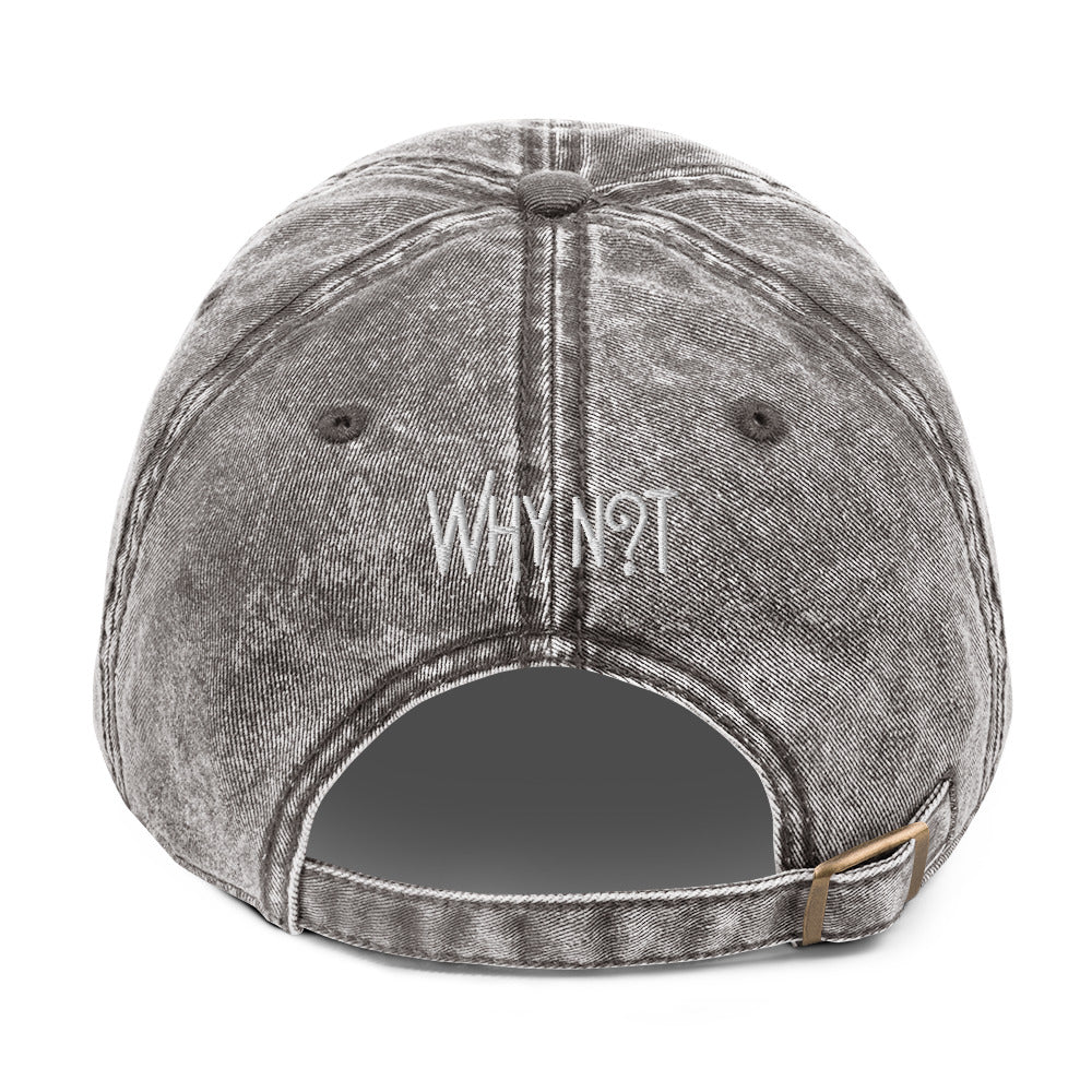 The Why Not Vintage Embroidered Hat