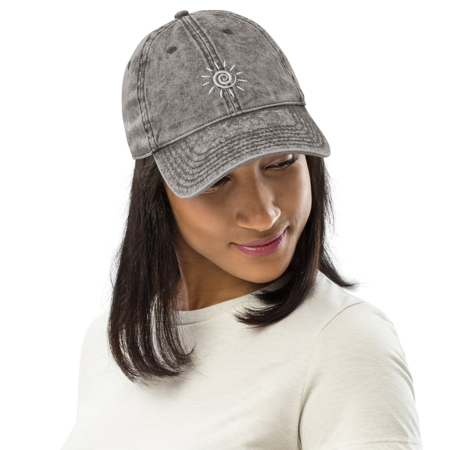 Love You To The Sun & Back Embroidered Vintage Cap