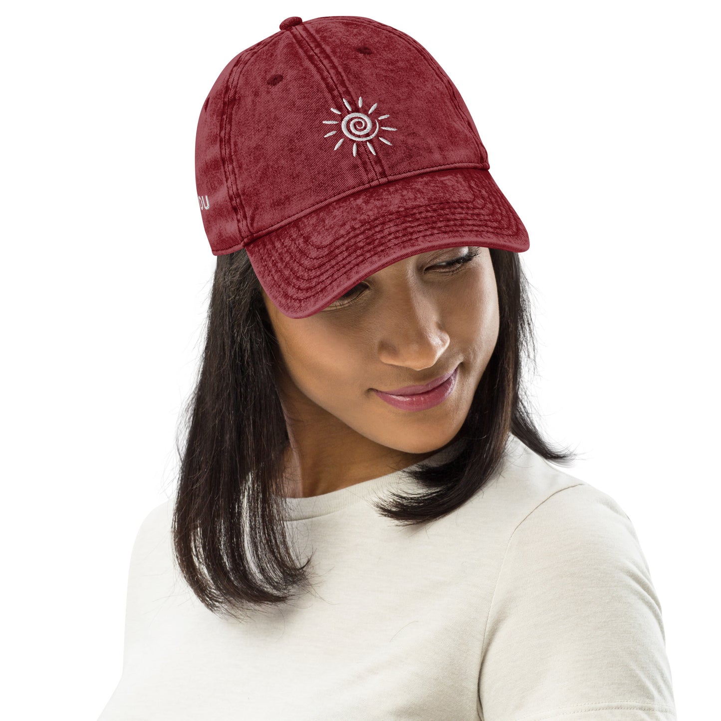 Love You To The Sun & Back Embroidered Vintage Cap