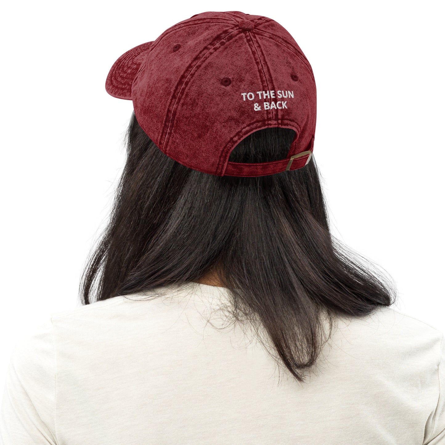 Love You To The Sun & Back Embroidered Vintage Cap