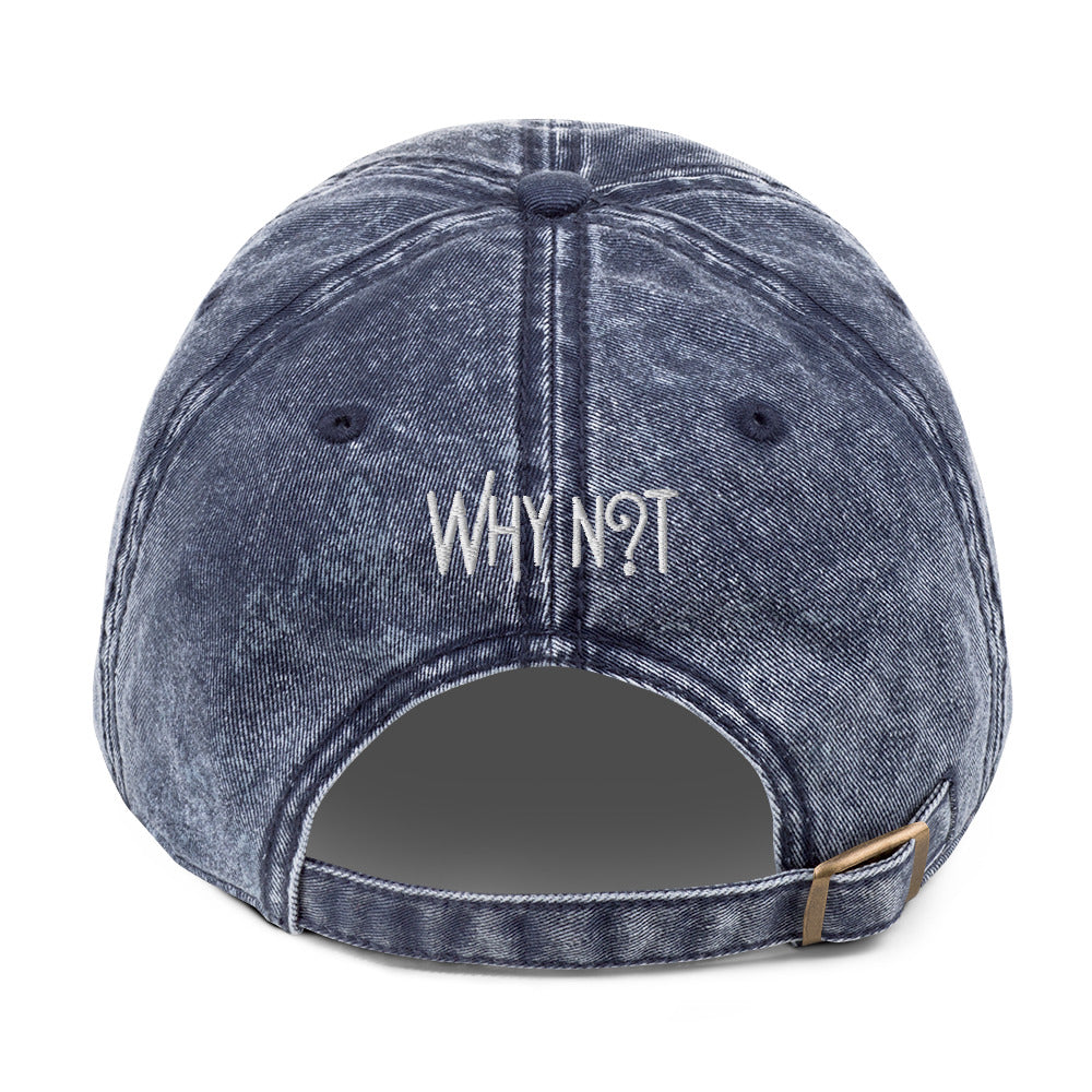 The Why Not Vintage Embroidered Hat