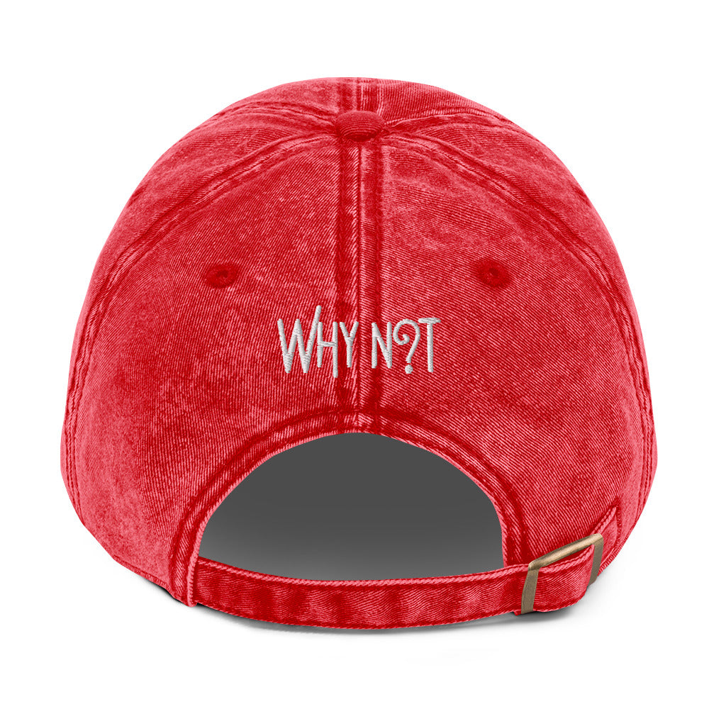 The Why Not Vintage Embroidered Hat